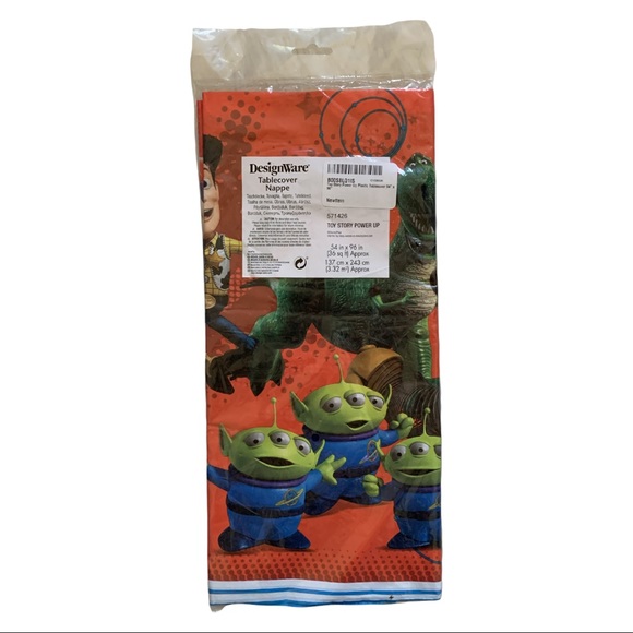 DesignWare Disney Toy Story Kid’s Plastic Party Table Cover - Picture 6 of 7